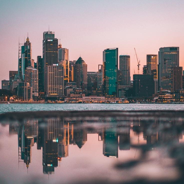 Sunset outdoors in United States